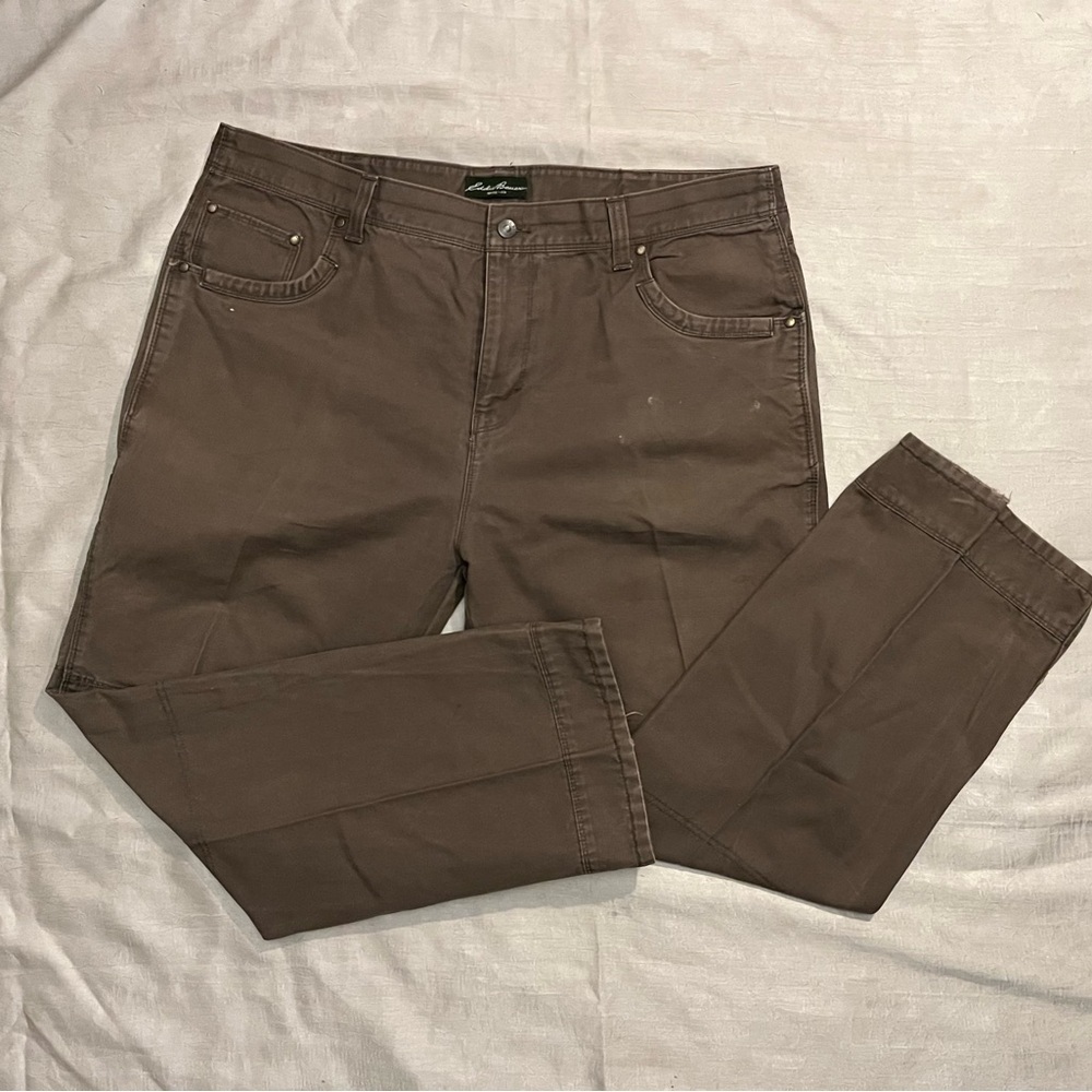 Eddie Bauer 5 Pocket Mountain Flex Utility Work Pants